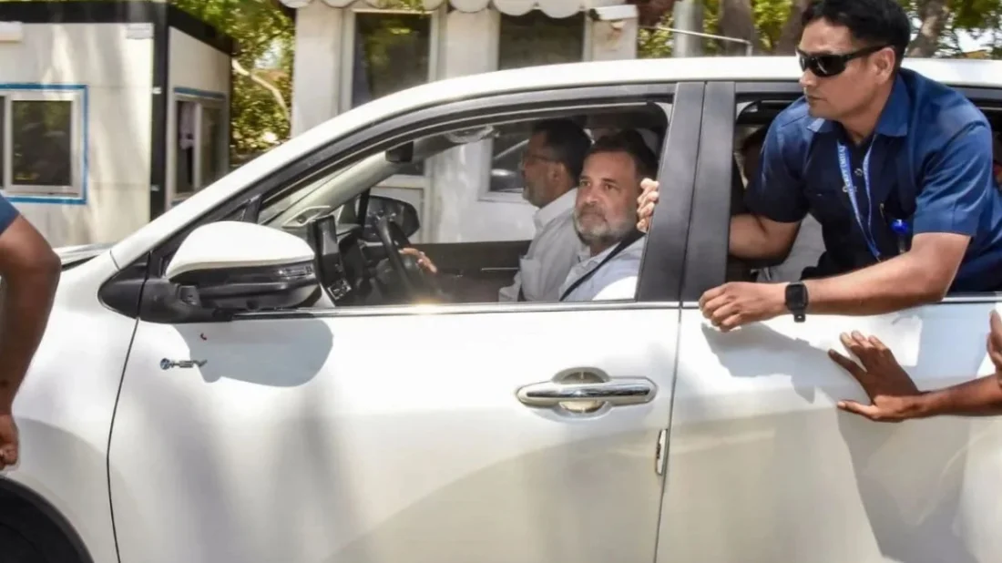 Accident Involving Rahul Gandhi’s Convoy; Several Injured