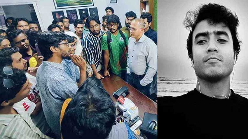 After waiting for 12 hours, the police took the case of Tahir Zaman's murder