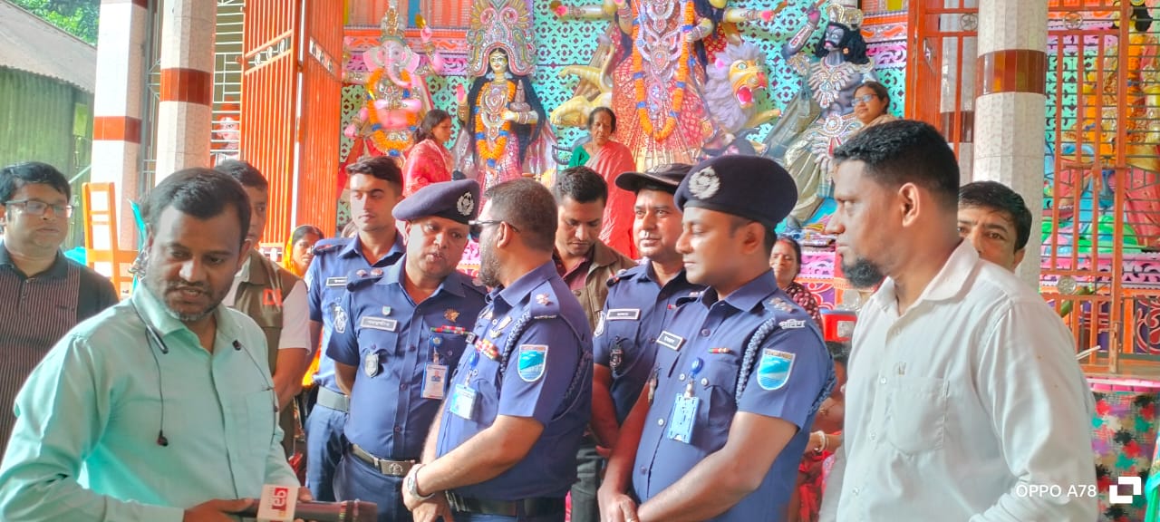 Visit to SP's Puja Mandap in Kalihati