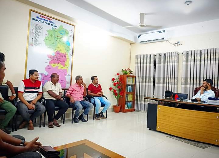 সাংবাদিকদের সাথে  নবাগত ওসির  মতবিনিময় সভা অনুষ্ঠিত