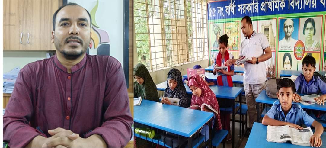 টাঙ্গাইল জেলায় শ্রেষ্ঠ শিক্ষক মনির খান ইমন
