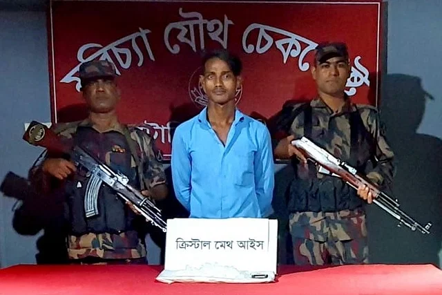 One arrested with 1 kg of crystal meth ice in Ramu