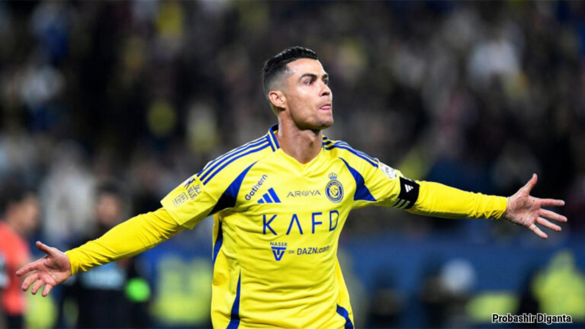 Al Nasr won with a team of 10, a historic victory led by Ronaldo!