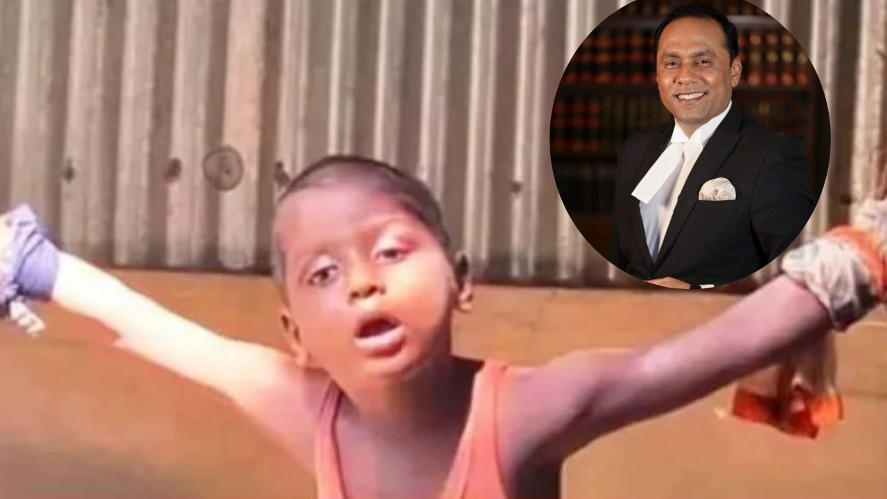 Barrister Kaiser Kamal takes charge of treating little Tachin