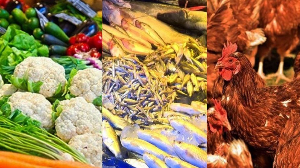 সবজিতে স্বস্তি, কিন্তু মাছ-মুরগিতে আগুন-চাপে মধ্যবিত্তের রান্নাঘর