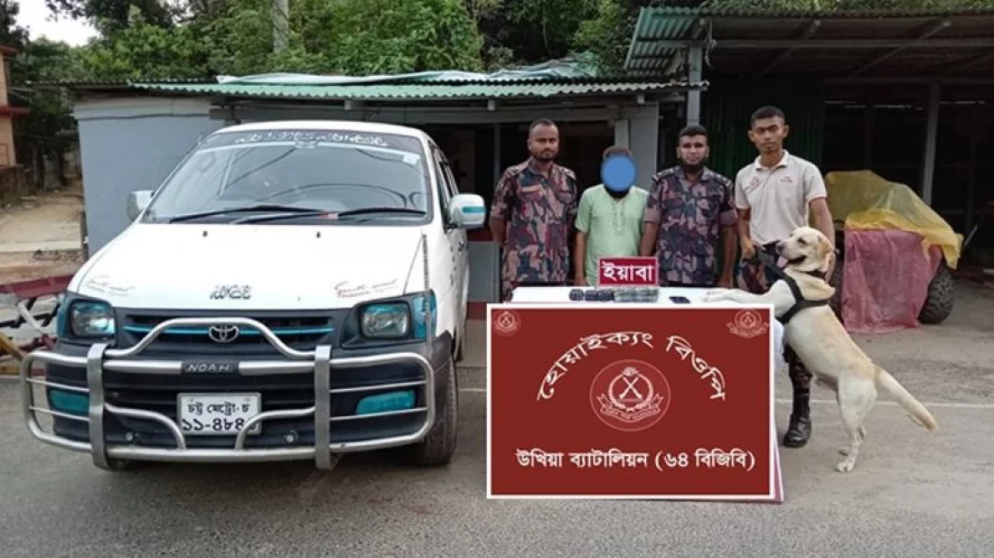 টেকনাফে ১৬ হাজার ইয়াবাসহ ব্যক্তি আটক, ভুয়া সাংবাদিক পরিচয়পত্র উদ্ধার