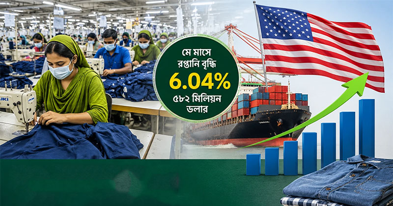 মে মাসে ঘুরে দাঁড়াল যুক্তরাষ্ট্রে বাংলাদেশের পোশাক রপ্তানি
