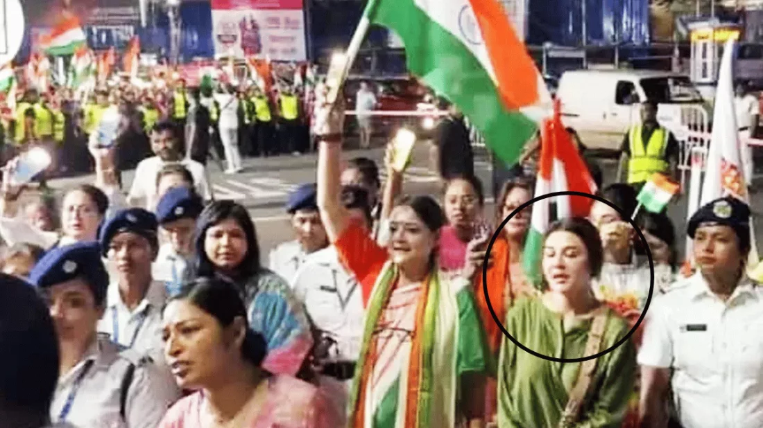 কলকাতার রাজপথের মিছিলে জয়া আহসান, সামাজিক মাধ্যমে আলোচনা-সমালোচনা