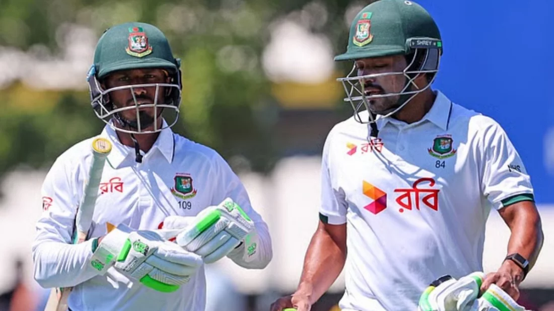 ১৭ রানে পিছিয়ে থেকে মধ্যাহ্ন বিরতিতে বাংলাদেশ, চাপে অস্ট্রেলিয়া