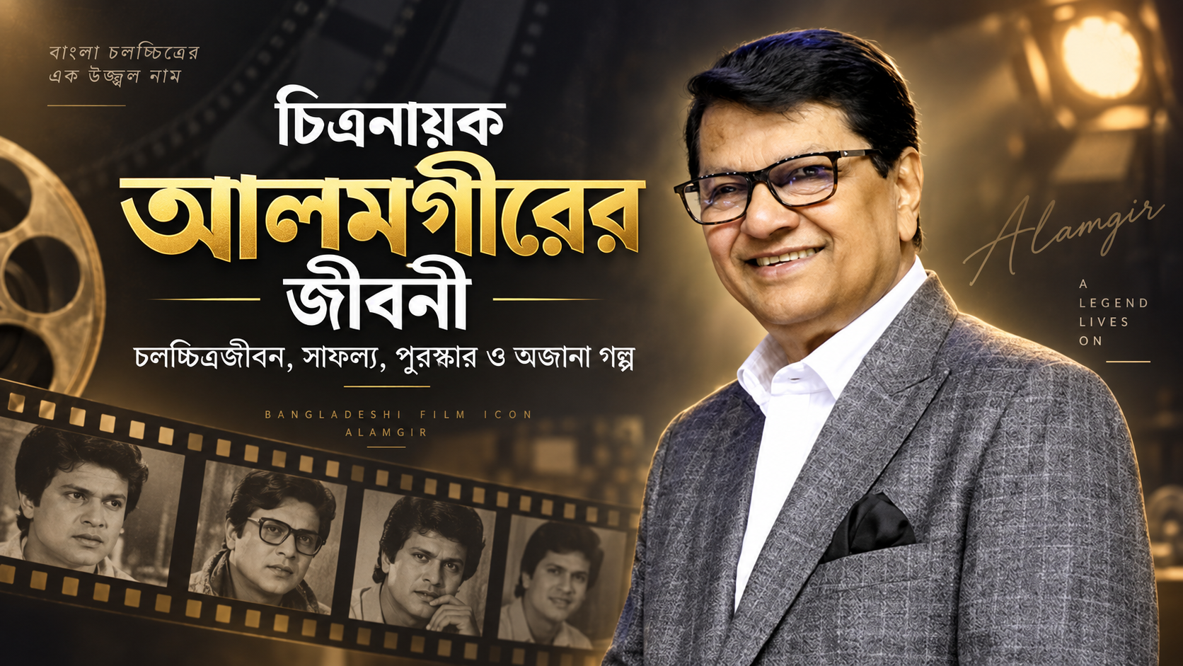 চিত্রনায়ক আলমগীরের জীবনী: চলচ্চিত্রজীবন, সাফল্য, পুরস্কার ও অজানা গল্প