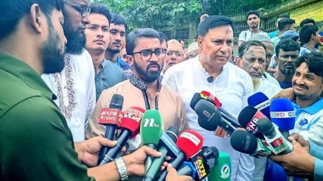 লং মার্চকে অযৌক্তিক বলেও সহযোগিতার আশ্বাস রাশেদ খানের
