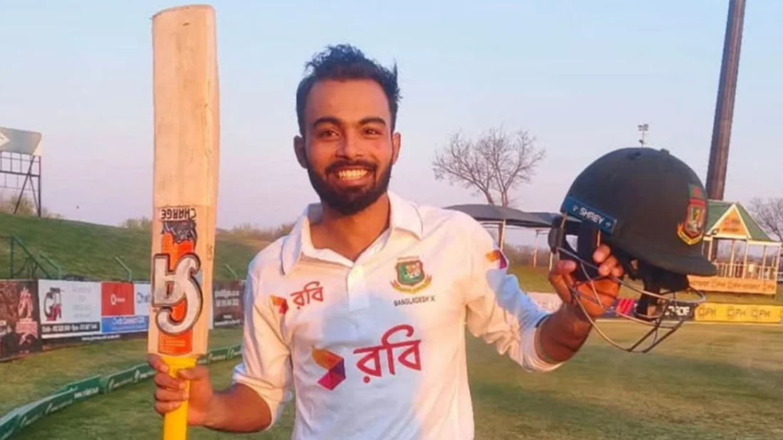 ৩৫০ রানে অপরাজিত হৃদয়, বাংলাদেশের ক্রিকেটে নতুন ইতিহাস