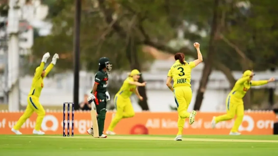 Bangladesh Women's Cricket Team Swept 3-0 by Australia